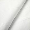 3pc Diamond Geo Gacquar Comforter Bedding Set White - King