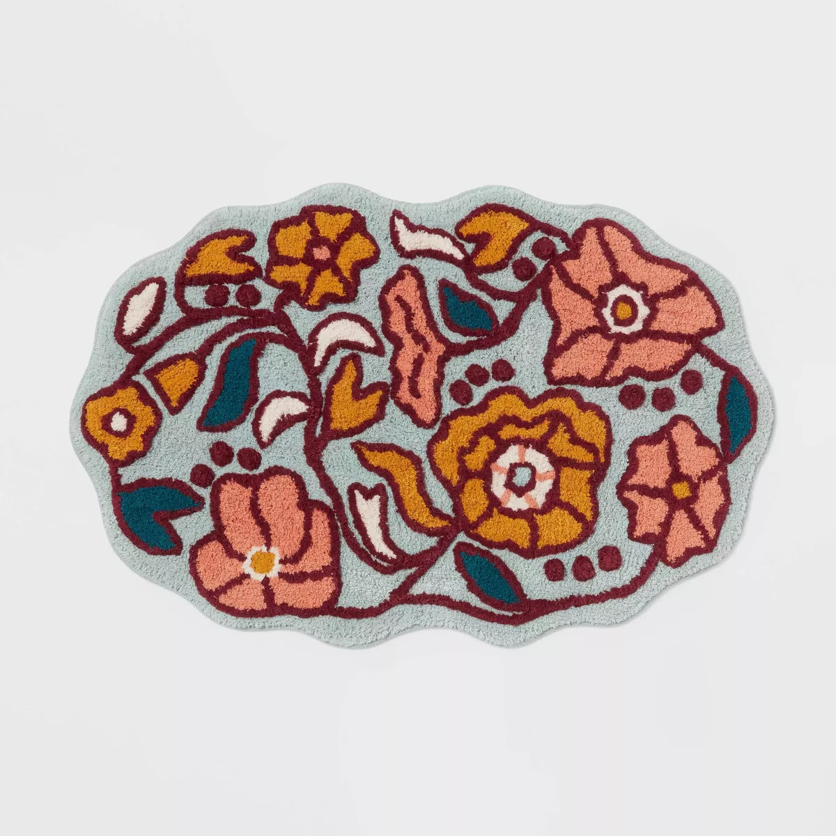 24"x36" Oversized Floral Bath Rug SHOWROOM ITEM