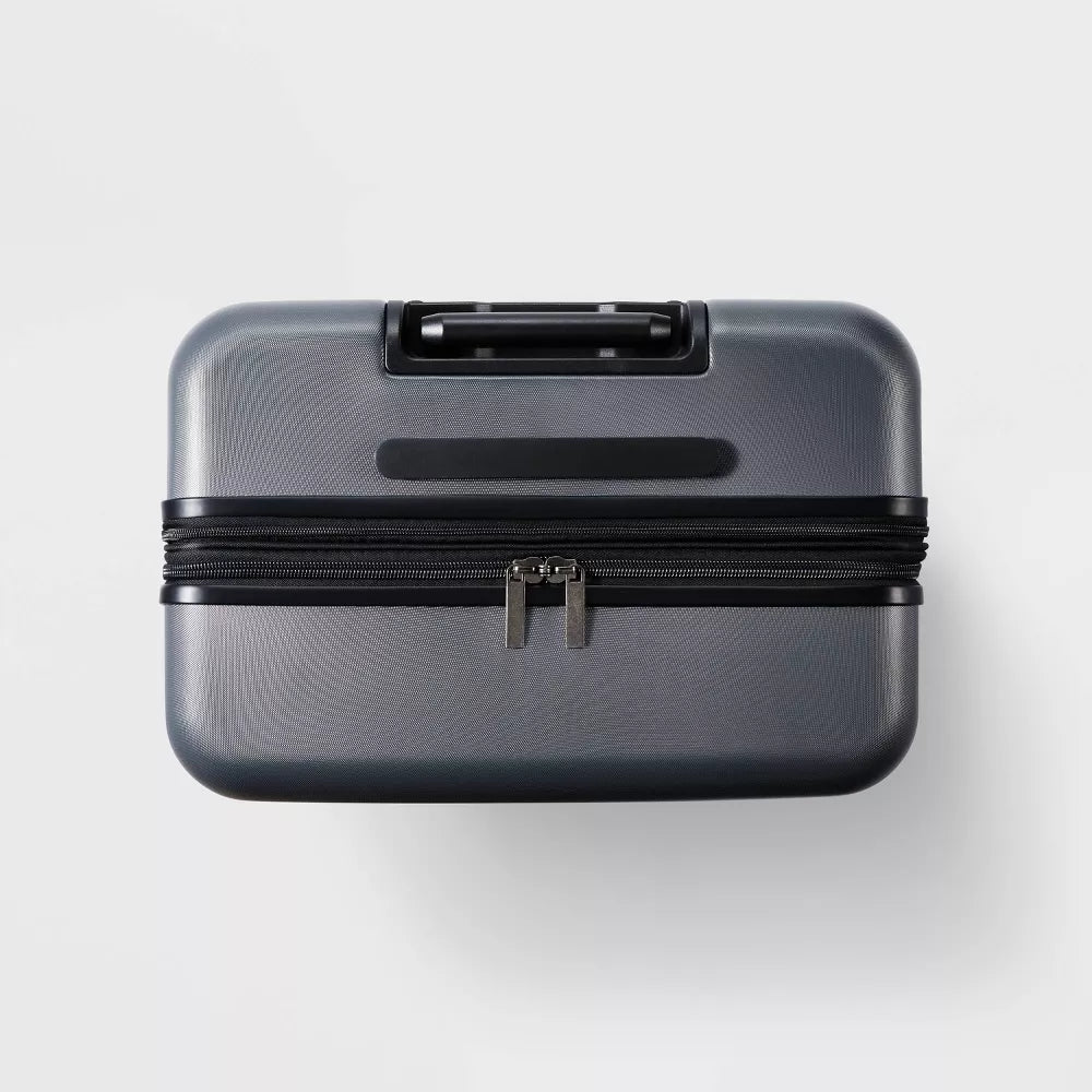 Hardside Large Checked Spinner Suitcase