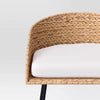 Landis Woven Backed Counter Height Barstool with Cushion
