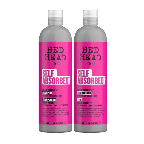 Bed Head Self Absorbed Shampoo and Conditioner - 2pk
