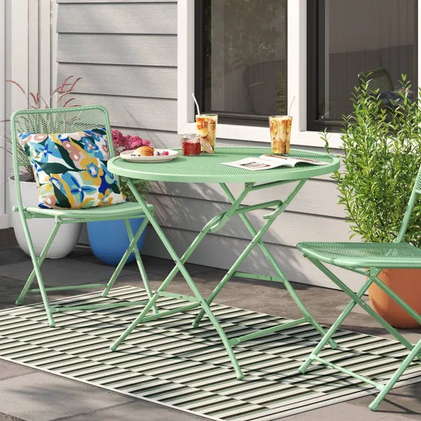 Linear Geo Outdoor Area Rug 3'11"x5'5"