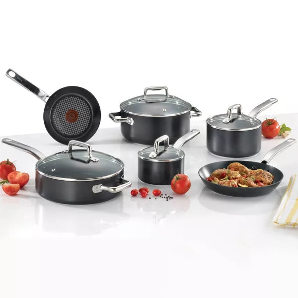 10pc Cookware Set, ProGrade Nonstick Black