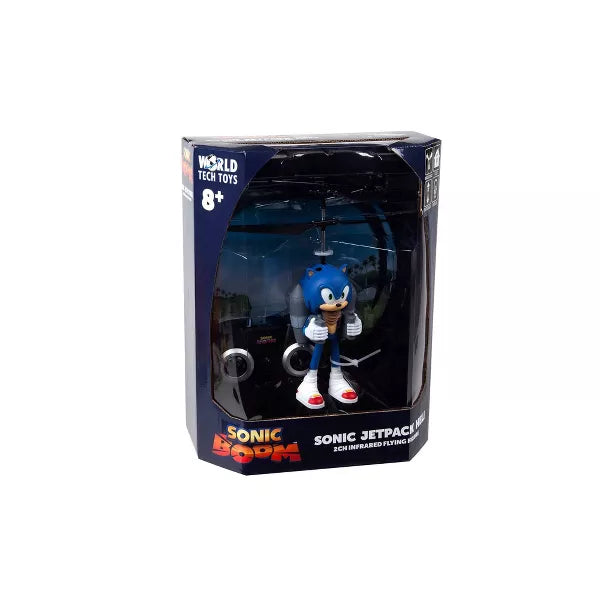 Sonic Boom Sonic Channel IR Jetpack Flying Figure Helicopter
