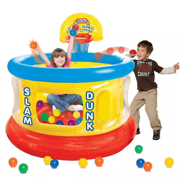 Slam Dunk Big Ball Pit with 20 Air-Filled Balls