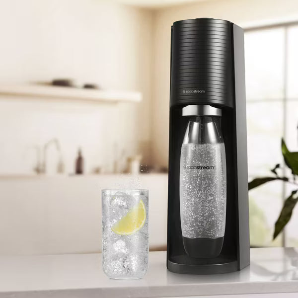Terra Sparkling Water Maker with CO2 and Carbonating Bottle