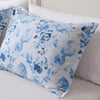 Twin/Twin XL Lena Floral Striped Comforter Set Blue