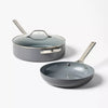 7pc Nonstick Ceramic Coated Aluminum Cookware Set