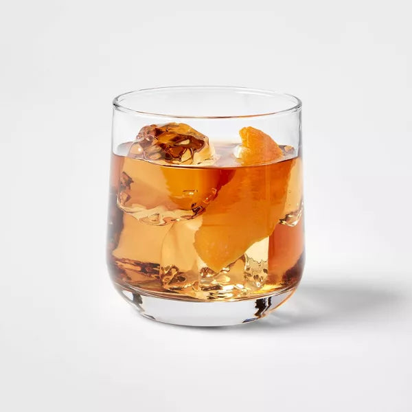 12pc Glass Shoreham Double Old Fashion and Highball Glasses Set - Drinking Glasses Set, Dishwasher-Safe