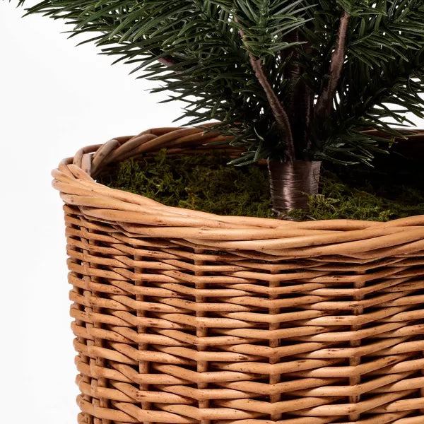 XL Pine Artificial Tree in Basket