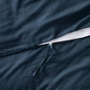 Heavyweight Linen Blend Duvet Cover and Sham Set - King