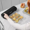 Space-Saving Vacuum Sealer with Bags Black