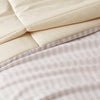 Heavyweight Linen Blend Stripe Comforter & Sham Set - Full/Queen