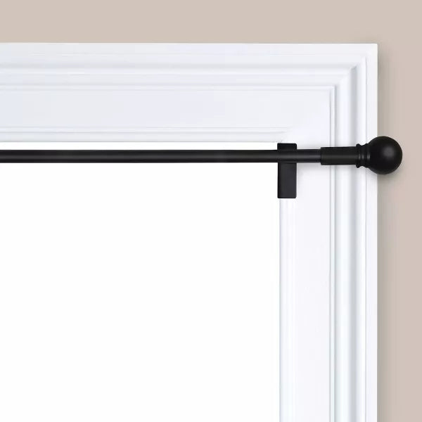 Twist and Shout Easy Install Curtain Rod