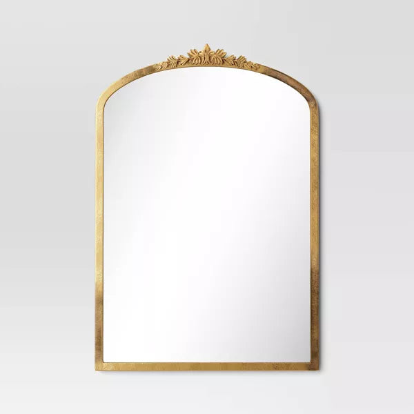 Decorative Gold Wall Mantle Mirror Gold