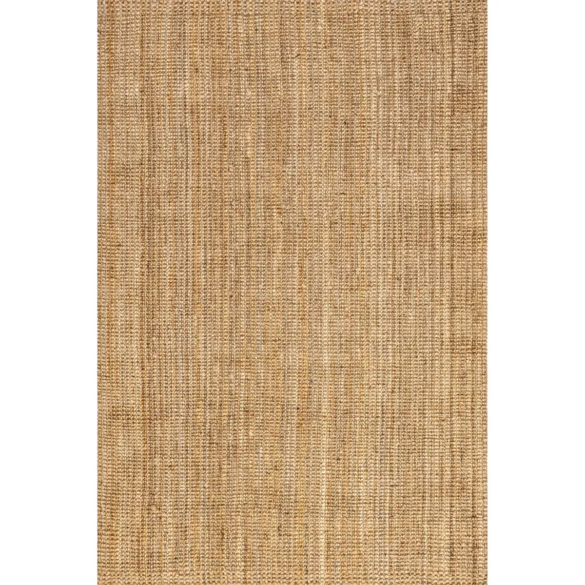 Ashli Solid Farmhouse Jute Indoor Area Rug