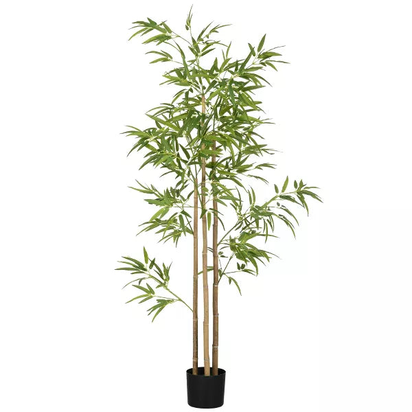 Artificial Bamboo Tree, Potted Indoor Fake Plant