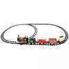 16-Piece Battery Operated Lighted and Animated Continental Express Train Set with Sound