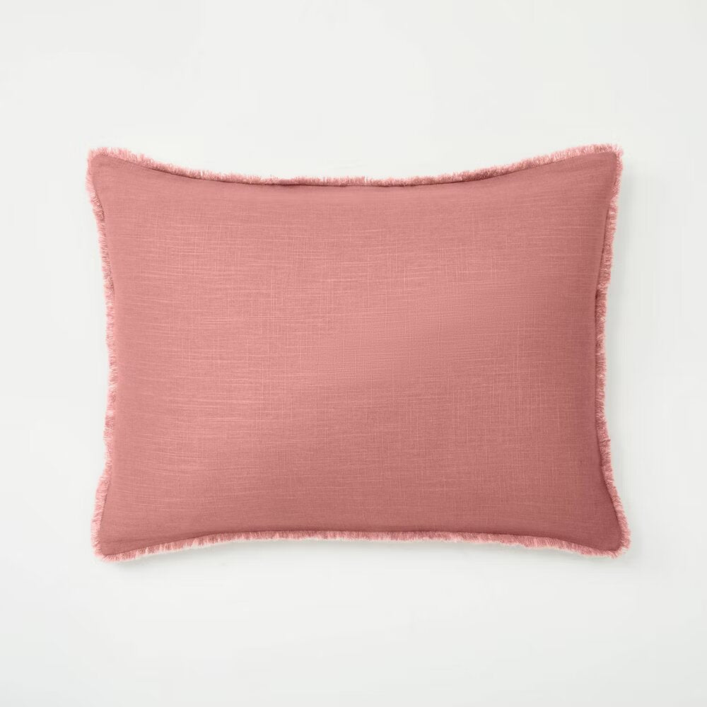 Heavyweight Linen Blend Comforter & Sham Set King