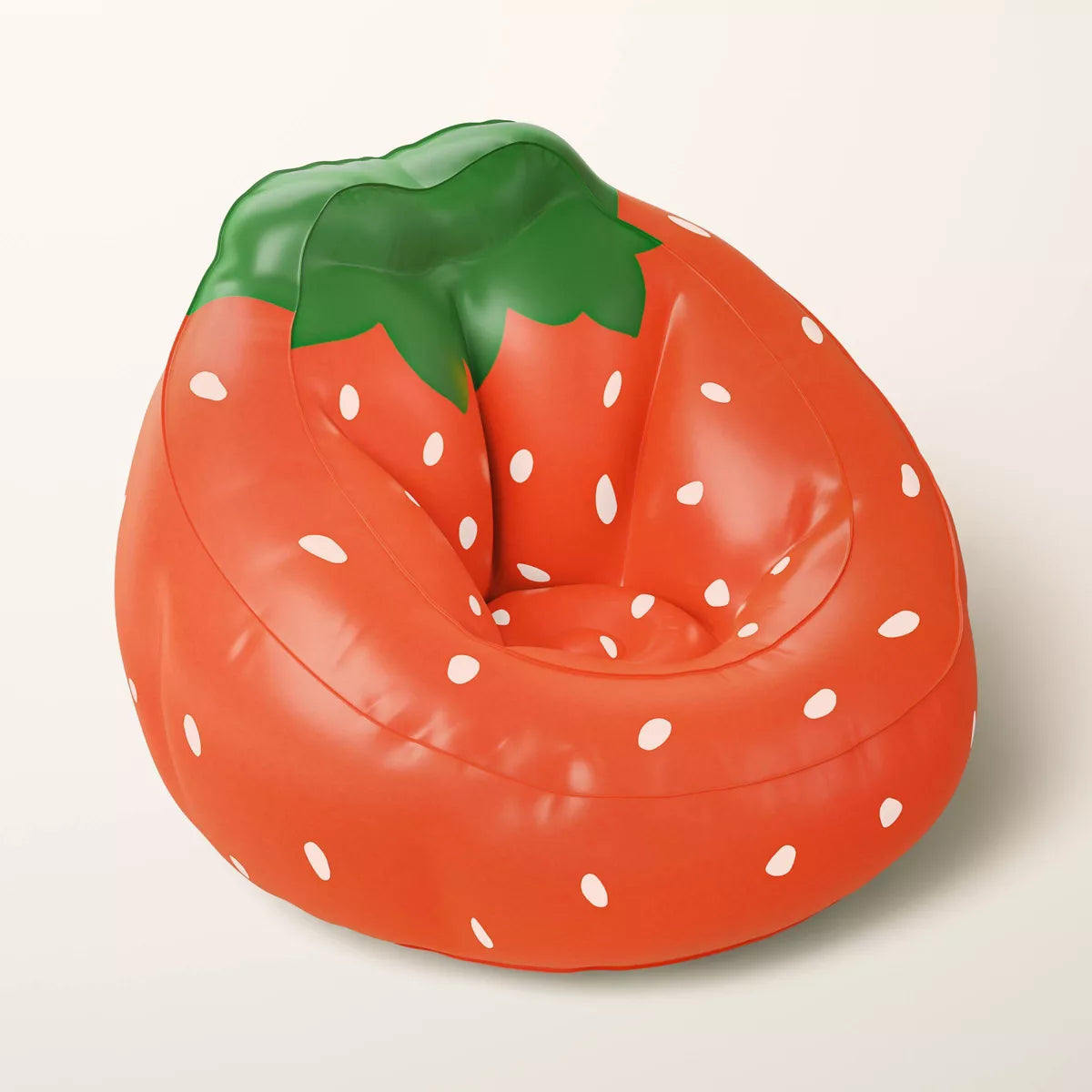Strawberry Inflatable Seat Red