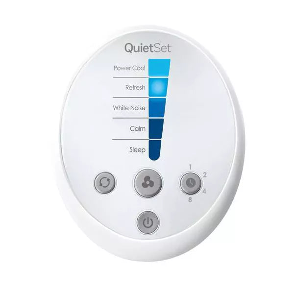5 Speed Oscillating Tower Fan White: Standing Floor Fan, Quiet Cooling