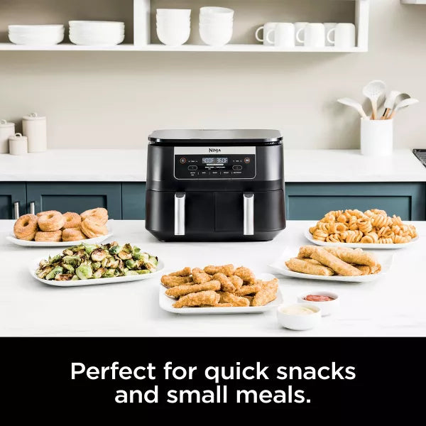 5-in-1 2-Basket Air Fryer with DualZone Technology