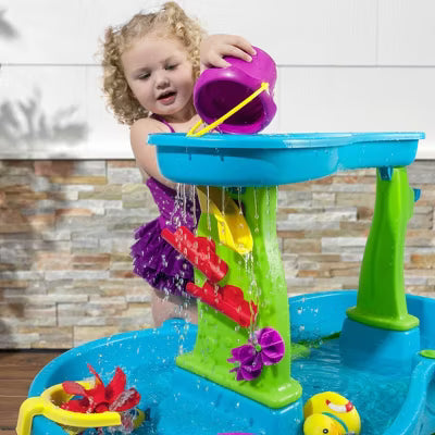Rain Showers Splash Pond Water Table