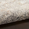 Modern Abstract Sustainable Woven Rug with Lines Beige 2'2