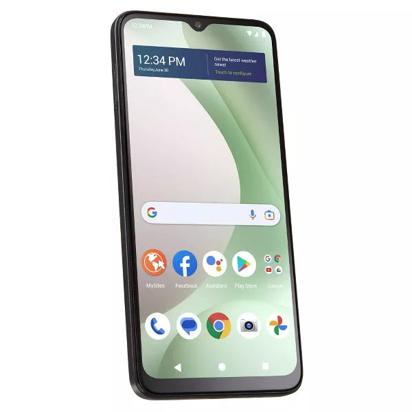 Tracfone Prepaid BLU View 5 4G CDMA LTE - Black