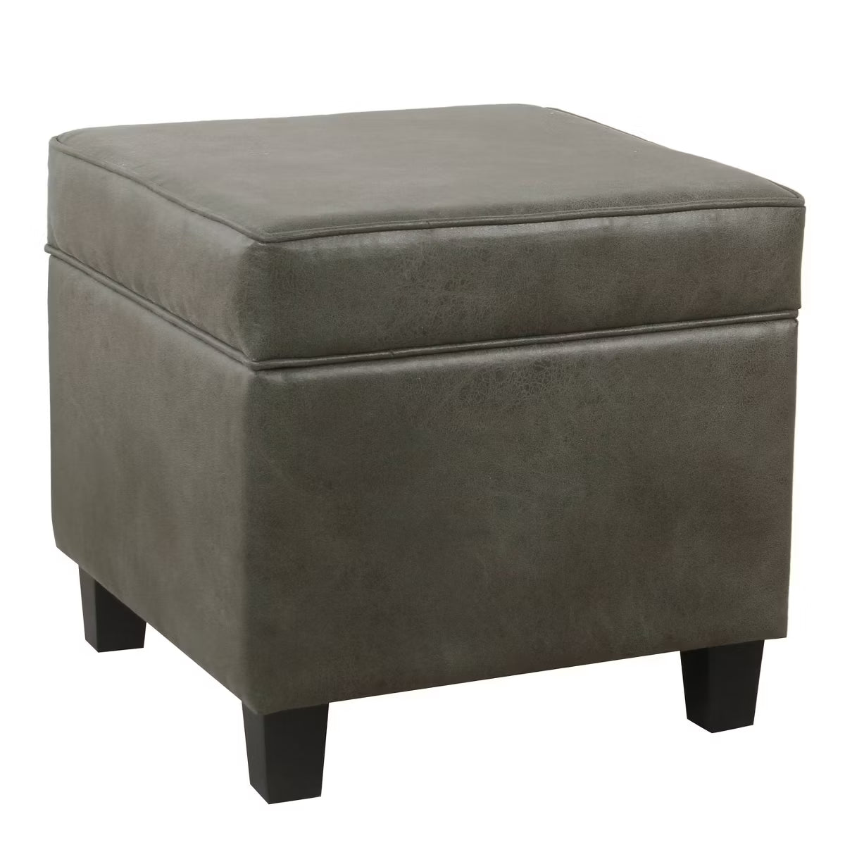 Cole Classics Square Storage Ottoman with Lift Off Top  SHOWROOM ITEM