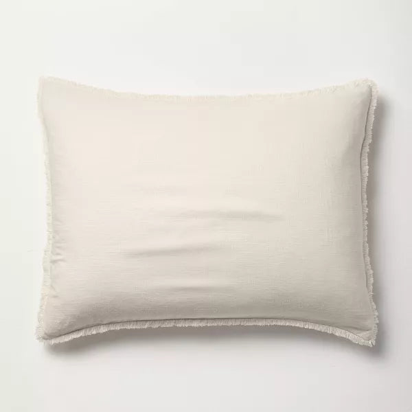 Heavyweight Linen Blend Comforter & Sham Set Full/Queen