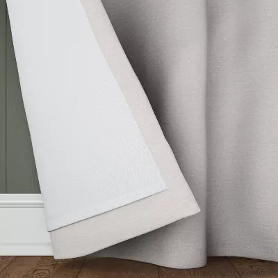 Blackout Velvet Window Curtain Panel