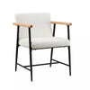 Quinn Modern Wood and Metal Dining Chair (Set of 2)