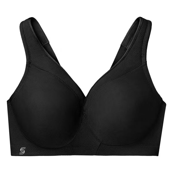Womens MagicLift Seamless Sports Wirefree Bra Black