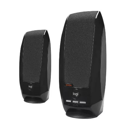 USB Stereo Speakers for Desktop or Laptop - Black