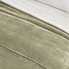Cozy Solid Plush with Shearling Reverse Bed Blanket - King