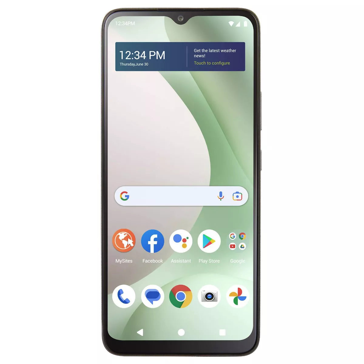 Tracfone Prepaid BLU View 5 4G CDMA LTE - Black