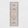 Washable Printed Accent Rug - 2'4 x 7'