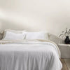 Heavyweight Linen Blend Comforter & Sham Set- Full/Queen