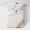 5pc Solid Textured Comforter Set - King