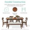 1-Piece Mid-Century Modern Wooden Dining TABLE ONLY