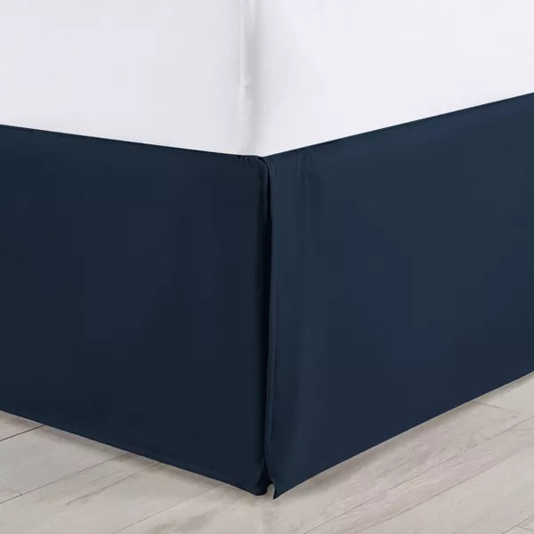 Ellison Embroidered Colorblock Comforter Bedding Set Dark Teal King
