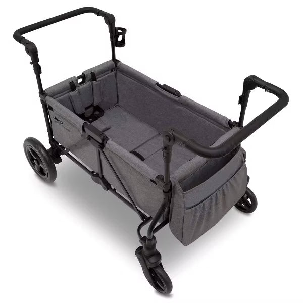 Wrangler Stroller Wagon with Included Car Seat Adapter - Gray