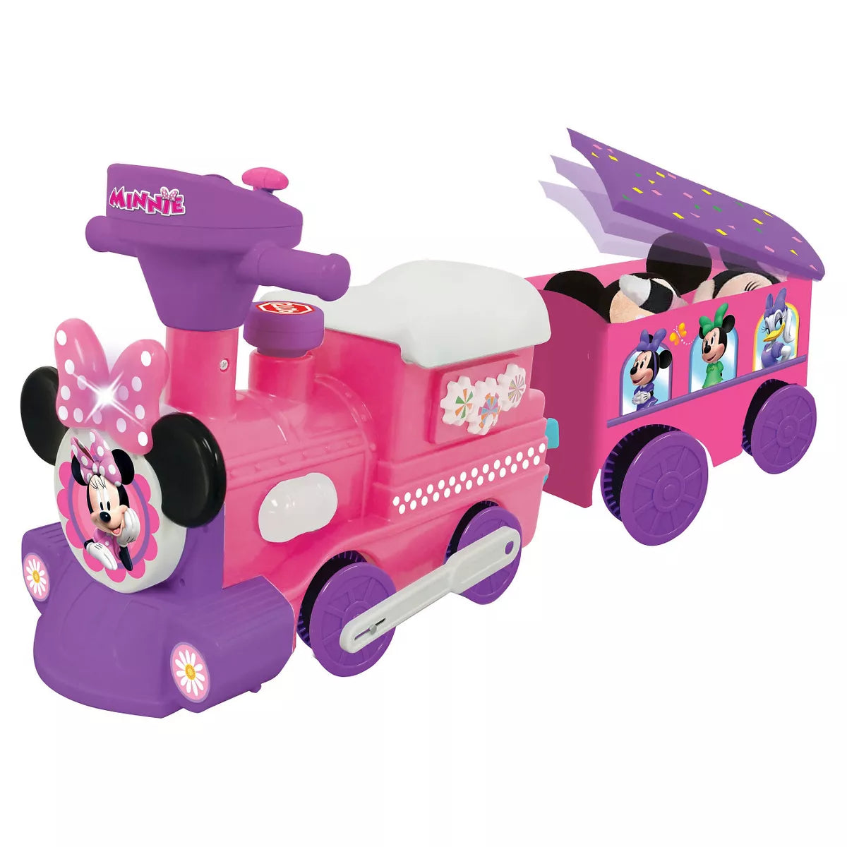 Minnie Mouse Ride-On Motorized Train With Track