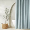 Chambray Shower Curtain