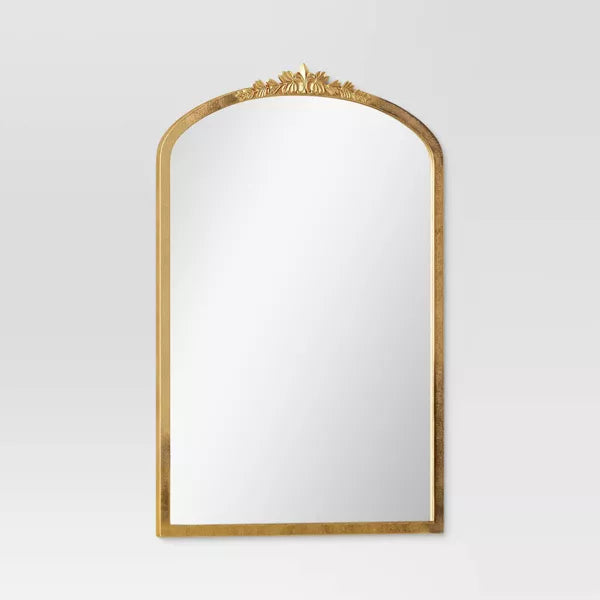 Decorative Gold Wall Mantle Mirror Gold