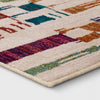 Modern Irregular Checkered Rug