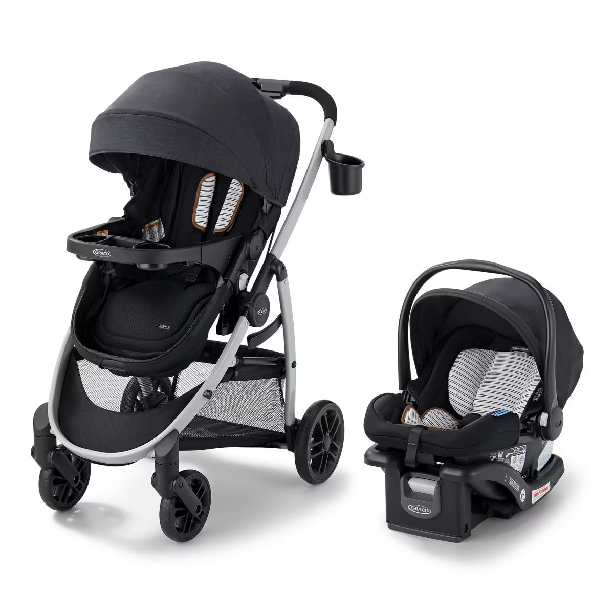 Modes Pramette CAR SEAT & BASE ONLY - Black
