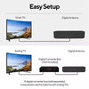 80-Mile Indoor Antenna Bar with LED Lighting