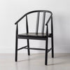 Sculpted Wood Dining Chair